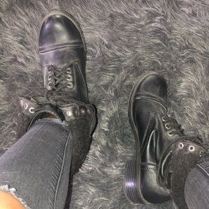 BLACK Combat Boots